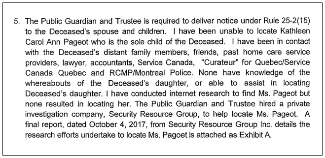 Poon:  "I have been in contact with ... Montreal Police".