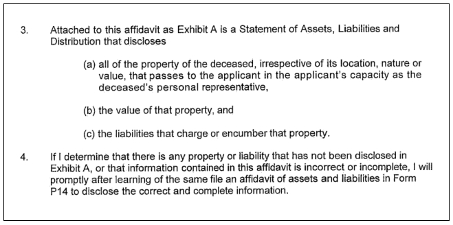 Poon swears that all property of the estate has been disclosed to the Court.  (Yet the business is missing and unaccounted for.)