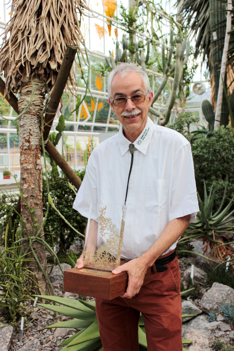 Dr. Urs Eggli, research associate at the Succulent Collection Zurich